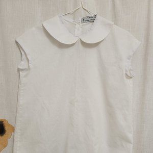 Peter Pan Collar Handmade Blouse